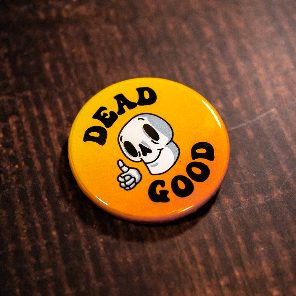 10 Custom Gloss Pin Badges