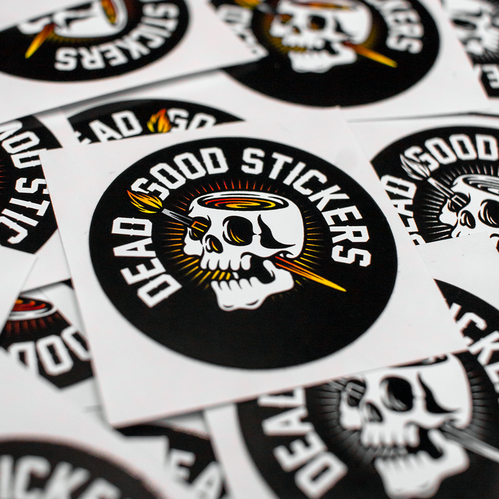 Sample Sticker Pack. (DeadGood Stickers)
