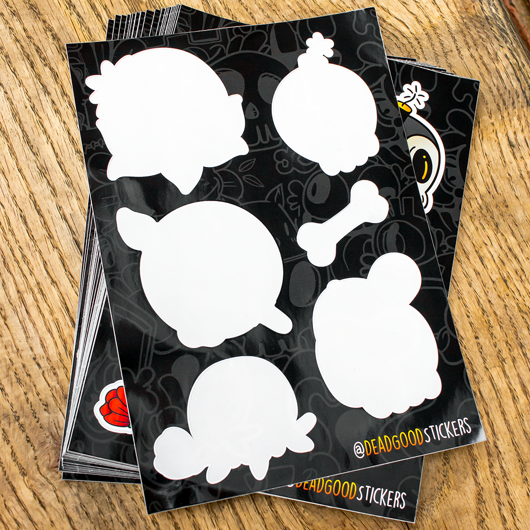 Custom Sticker Sheets UK | Multiple Stickers on One Sheet – DeadGood ...